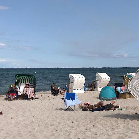 Ferienwohnung Sandkueste Mit Strandkorb & Indoor Spielplatz 海利根港 外观 照片